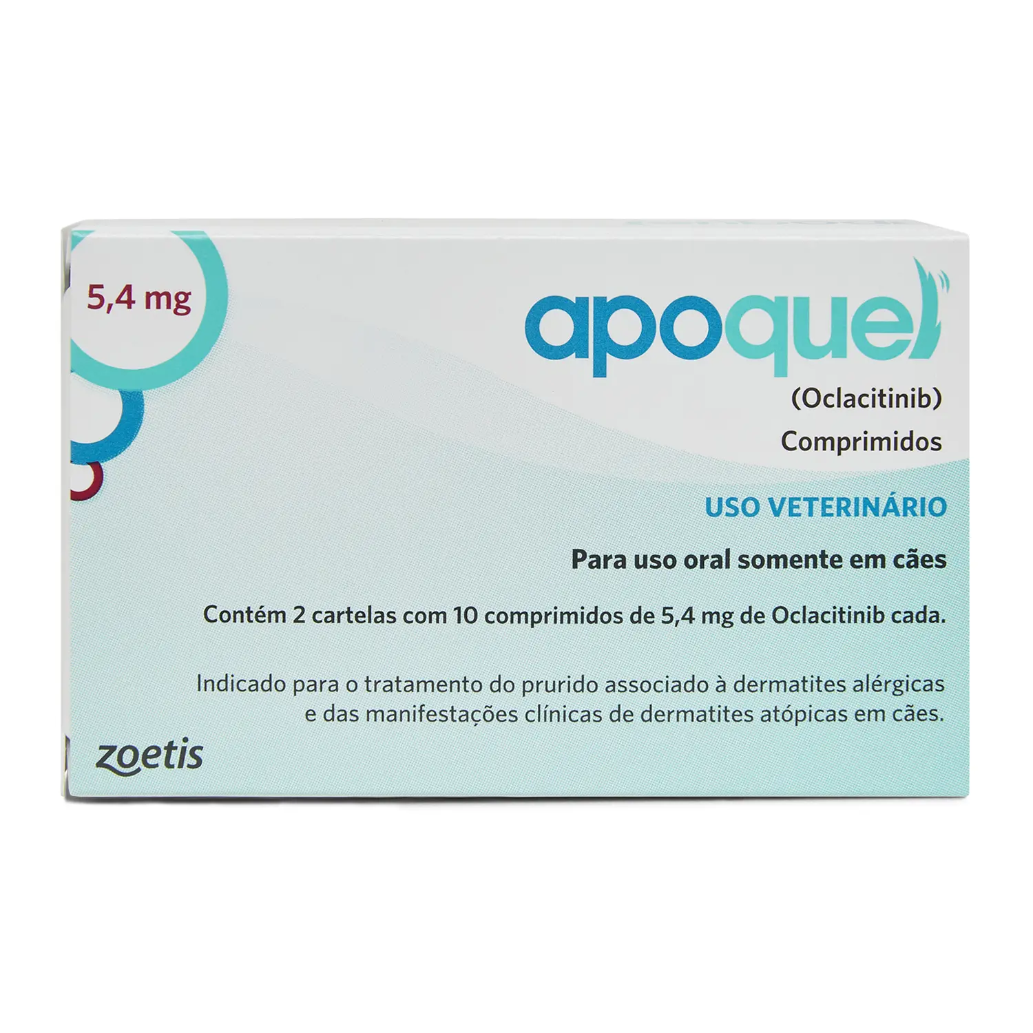 Apoquel 5,4 mg - Tratamento para coceira em Cães
